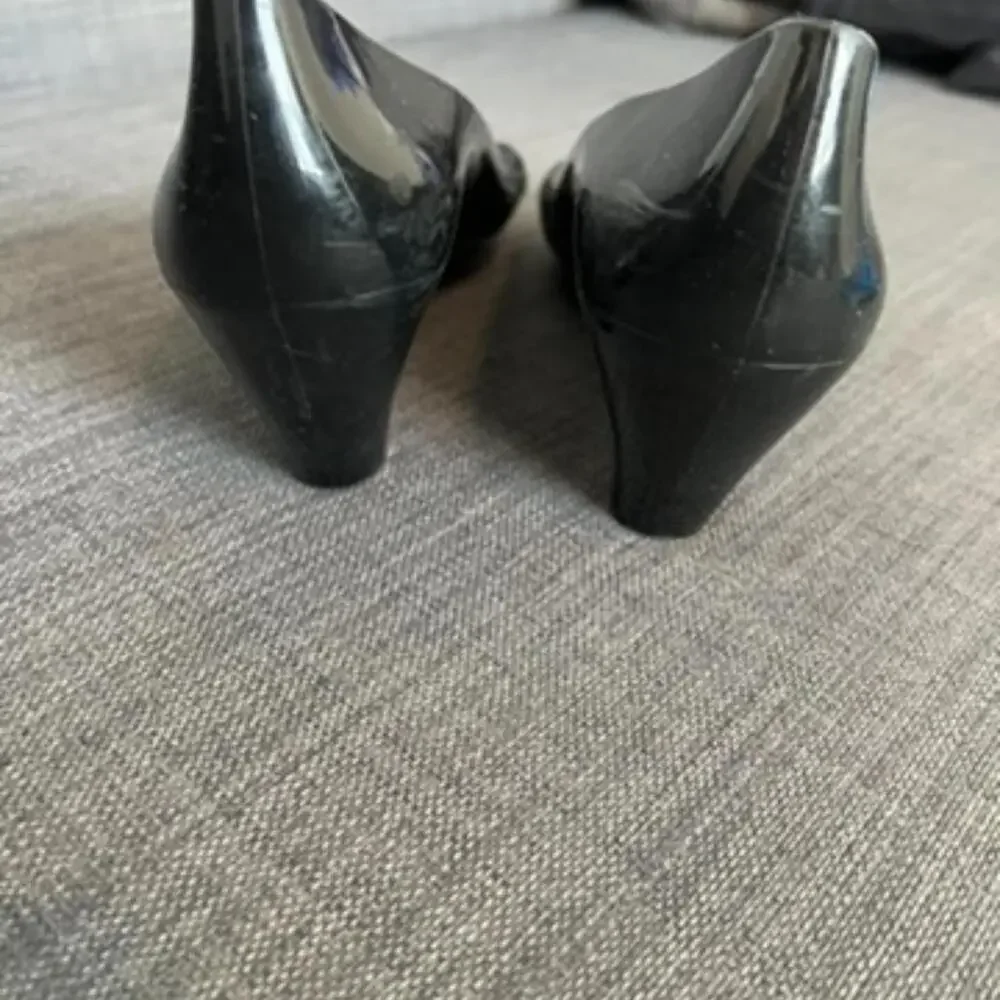 Vintage Gucci Black Jelly‎ Wedge - Picture 8 of 8
